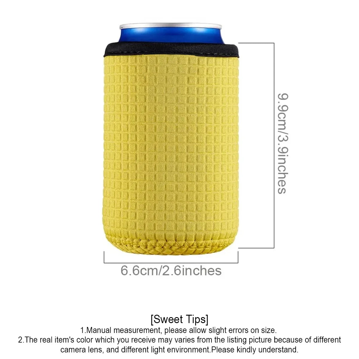 4-Pack Insulated Can Cooler Sleeves – Beer & Drink Bottle Covers Can Cooler Sleeves Axl