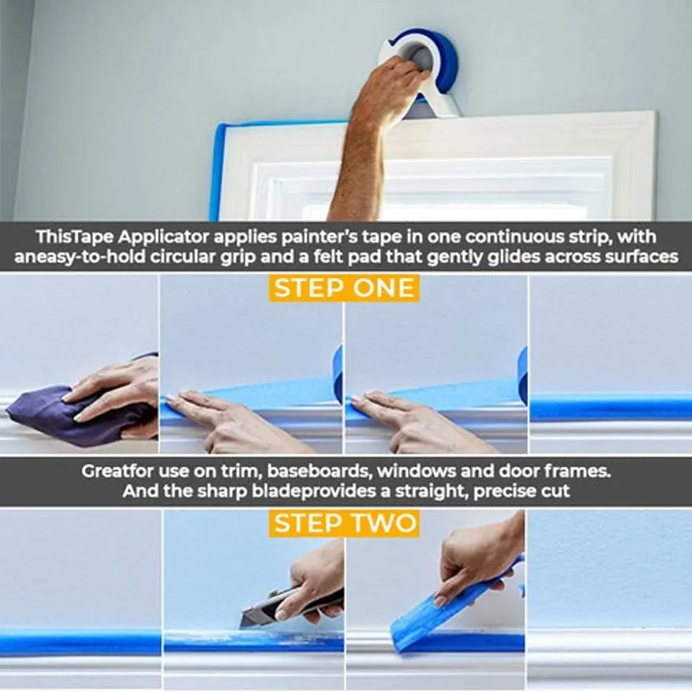 Painter's Masking Tape Applicator Dispenser Tool – 2" Tape Tape Applicator Tool Axl