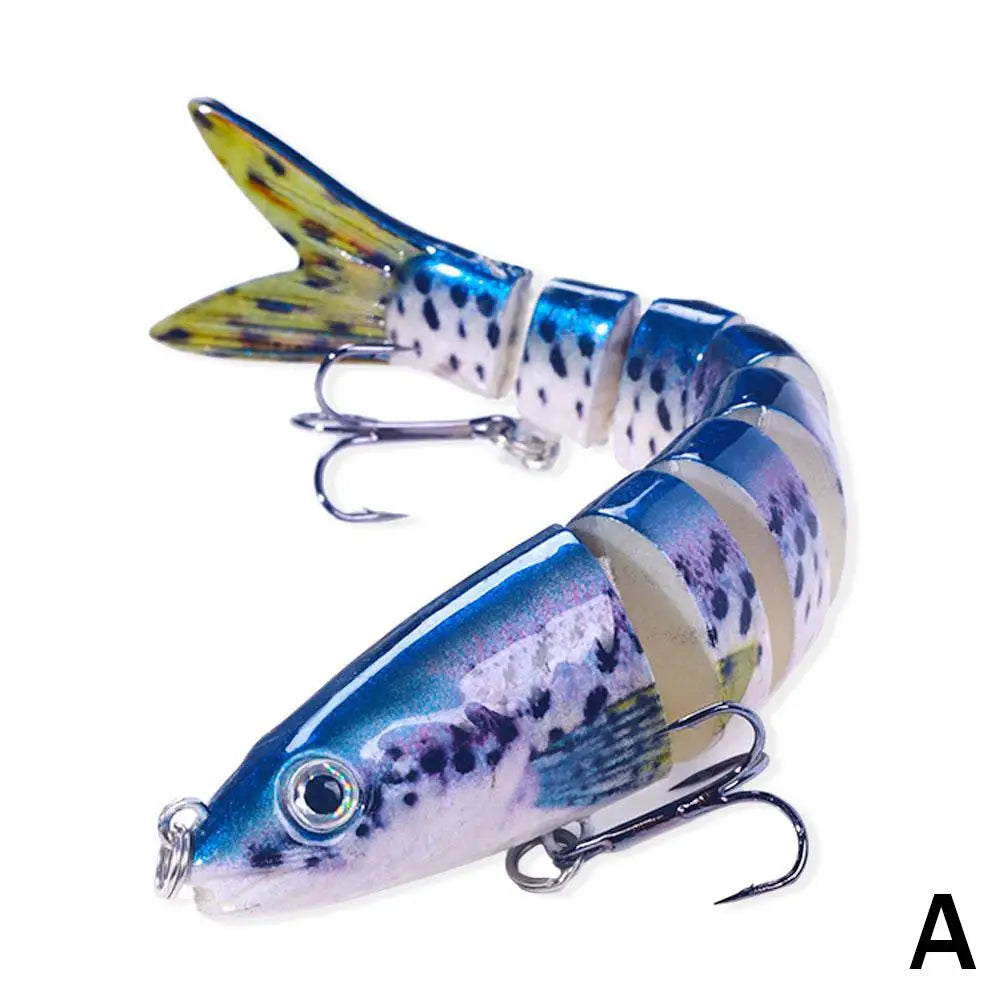 Multi-Jointed Swimbait Fishing Lure 13.4cm | Fresh & Saltwater Swimbait Fishing Lure Axl A