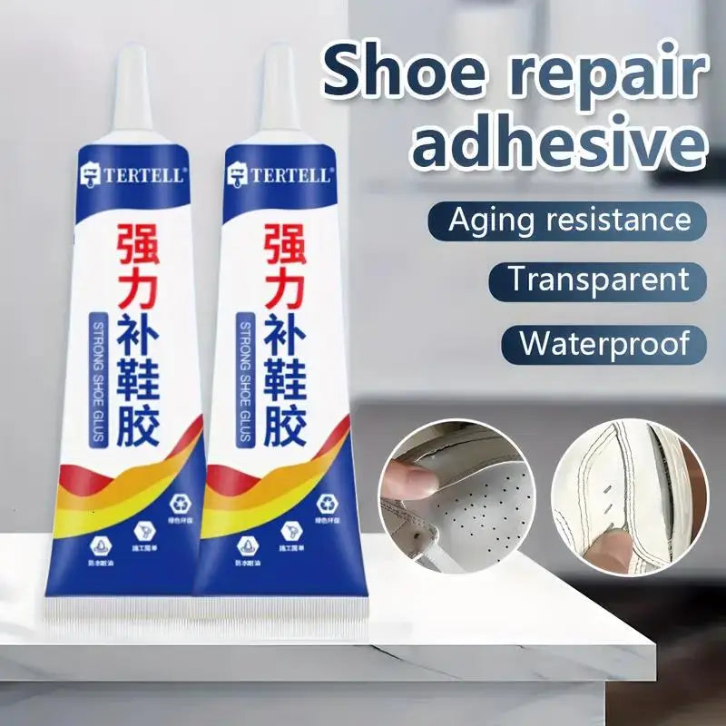 Professional Shoe Repair Glue 60ml – Strong Elastic Adhesive Shoe Repair Glue Axl