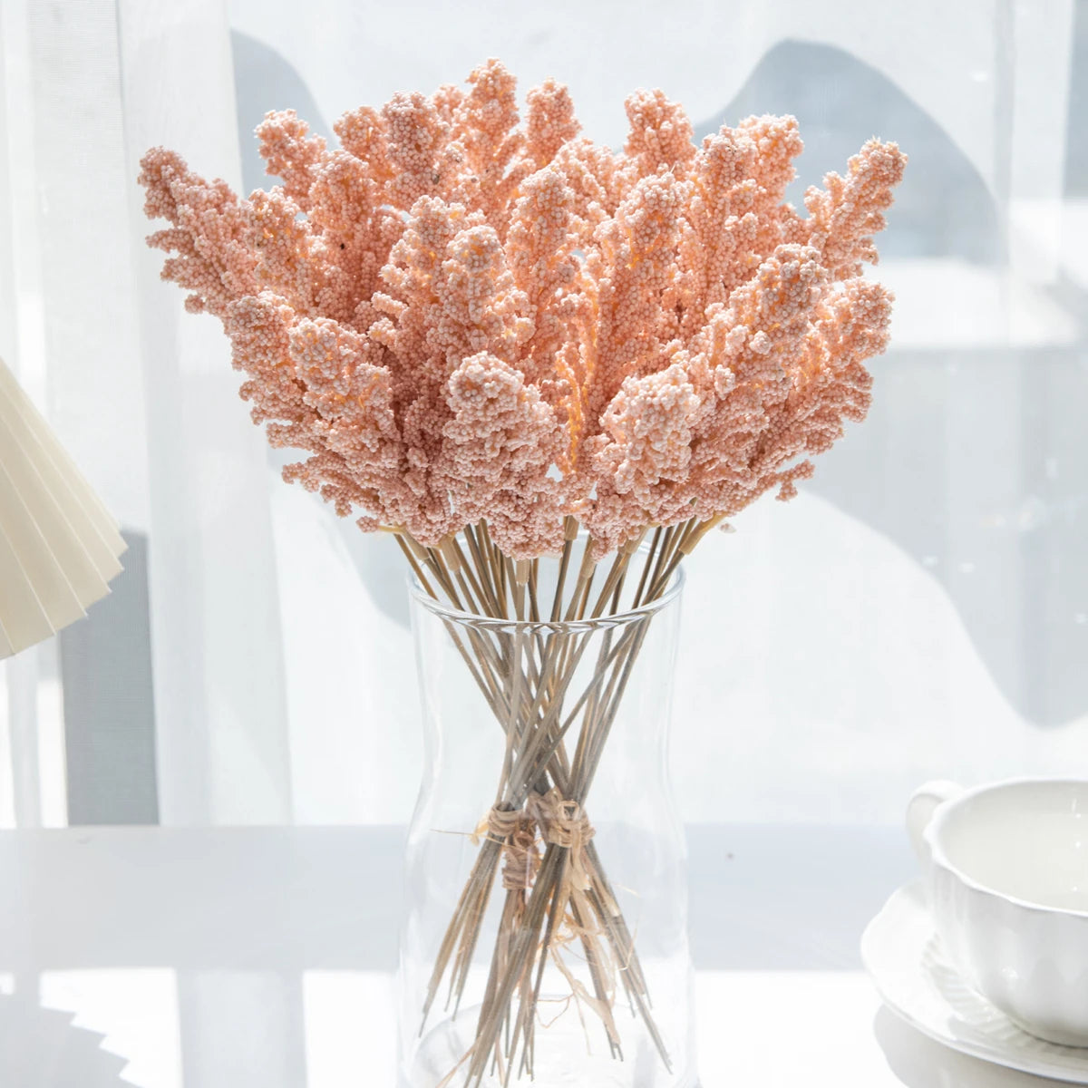 Artificial Foam Lavender Bouquet – Wedding & Home Décor DIY Artificial Flower Bouquet Axl