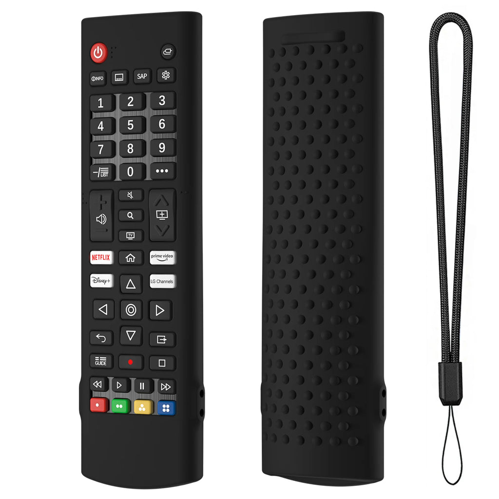 Silicone Remote Cover for LG AKB76040302 & AKB75375604 Remote Control Cover Axl for akb black