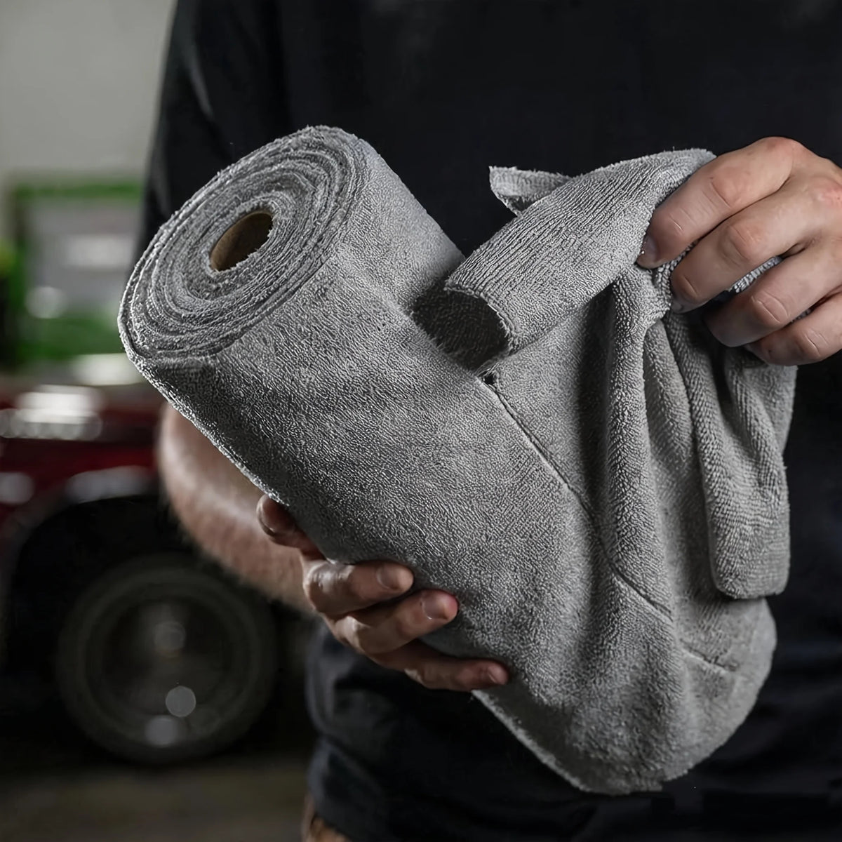 50-Pack Microfiber Cleaning Cloths – Lint-Free Reusable Wipes Microfiber Cleaning Cloths Axl Gray-1pc