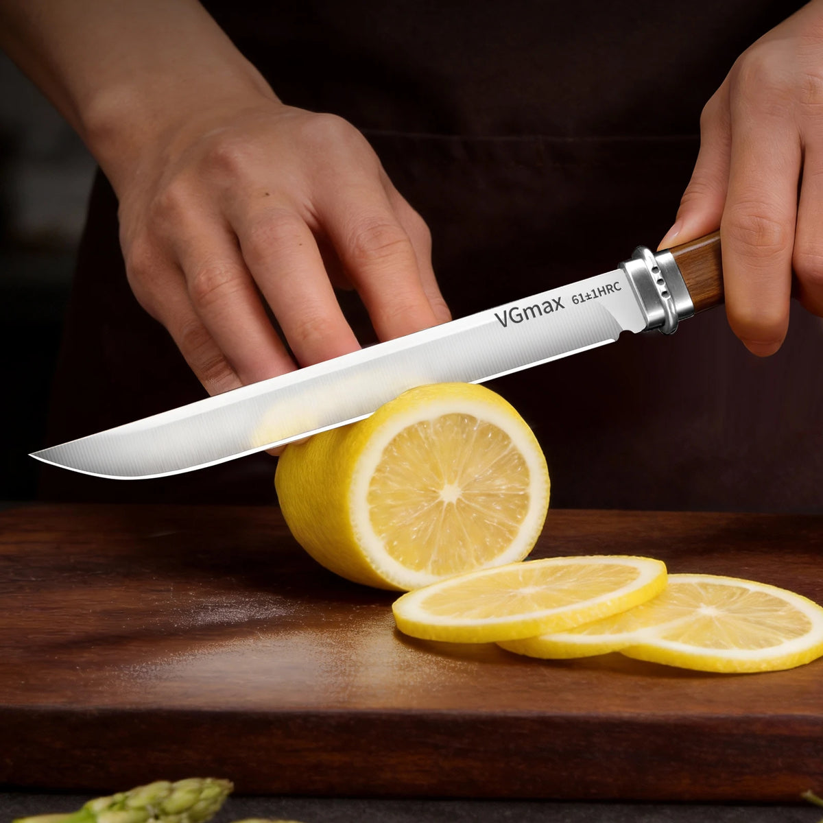 PLYS Stainless Steel Steak & Fruit Knife with Protective Sheath Kitchen Knife Axl