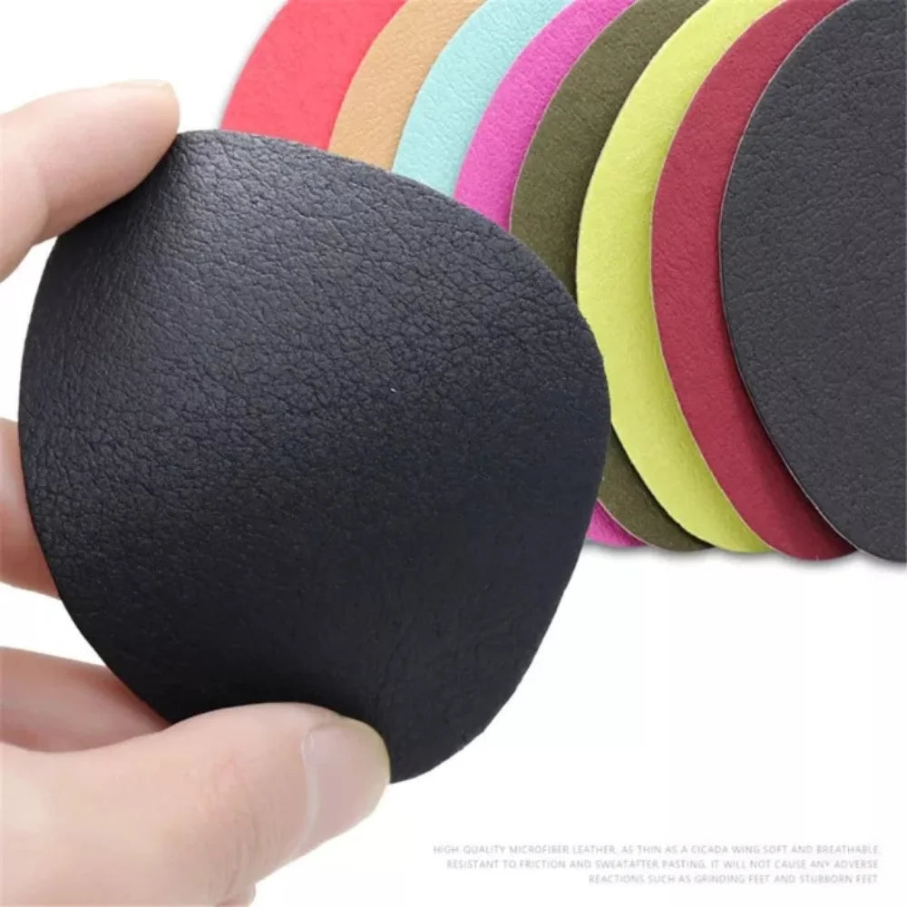 Shoe Heel Repair Patches – Self-Adhesive Microfiber 4-Pack DIY Shoe Heel Patches Axl