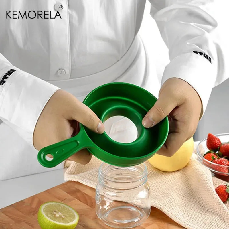 KEMORELA Wide Mouth Folding Funnel with Long Neck | Kitchen Kitchen Funnel Axl