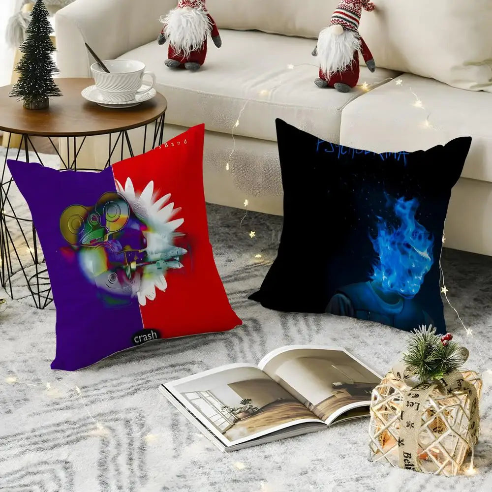 Breathable Linen Cushion Cover | Animal Print Pillowcase Cushion Cover Axl