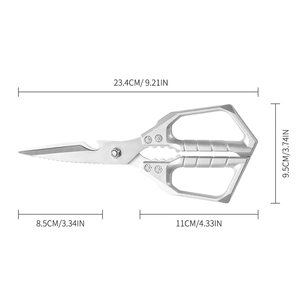 Stainless Steel Kitchen Tool Set – Peeler, Shears & Slicer Kitchen Tool Set Axl