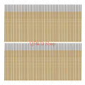 100 Pcs P50-J1 Pogo Pin Spring Test Probes 0.68mm for PCB PCB Test Probes Axl Gold CN