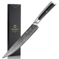 Sunnecko 8" Damascus Steel Slicing Knife – VG10 Core, HRC 60+ Damascus Slicing Knife Axl China Mainland 8 inch