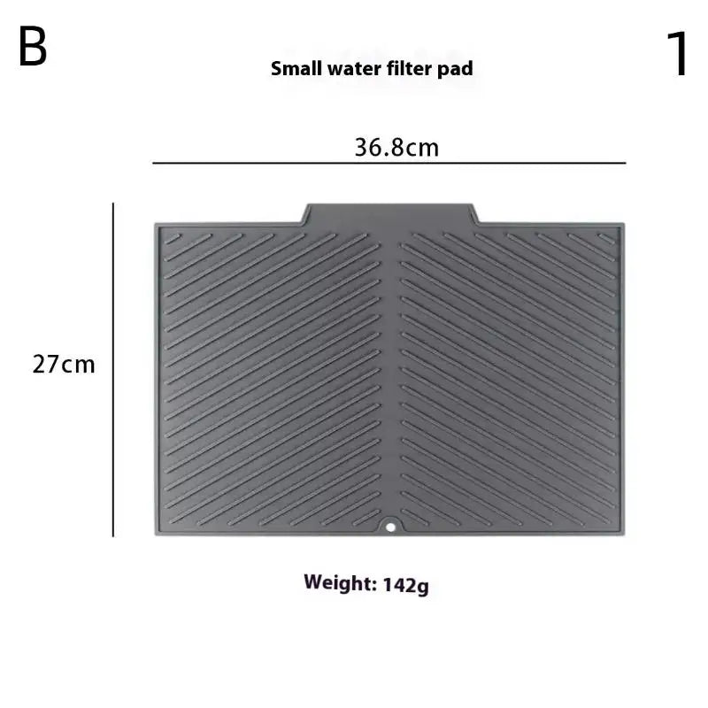 Silicone Dish Drying Mat – Non-Slip Heat-Resistant Kitchen Pad Silicone Drying Mat Axl B1 M