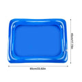 Portable Inflatable Foot Soak Basin – Collapsible PVC Foot Bath Inflatable Foot Bath Axl Blue 1pcs