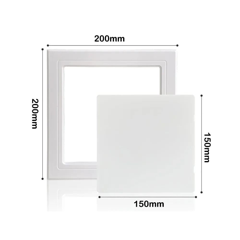 Self-Adhesive ABS Access Panel Hatch Cover – Wall & Ceiling Access Panel Hatch Axl 150mmX150mm
