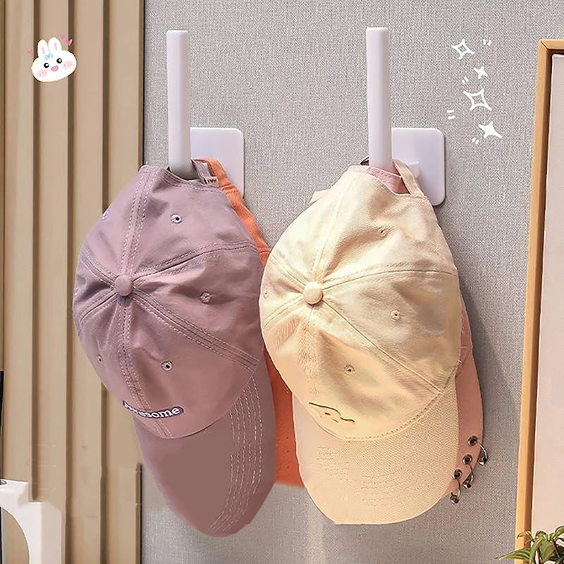 Adhesive Hat Hook – No-Drill Wall Mount Cap Hanger Holder Hat Wall Hook Axl