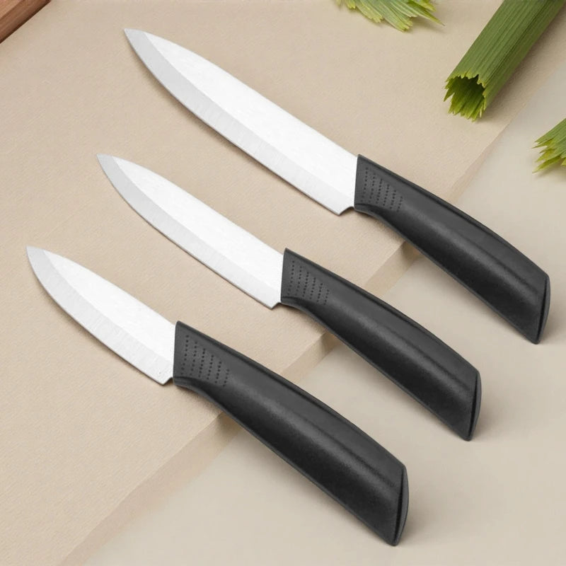 Ceramic Paring Knife 3/4/5 Inch – Rust-Free with Blade Cover Ceramic Paring Knife Axl