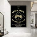 BRMC Band HD Art Poster – Waterproof Sticky Wall Decor Music Band Poster Axl White5 15X20cmNoframe