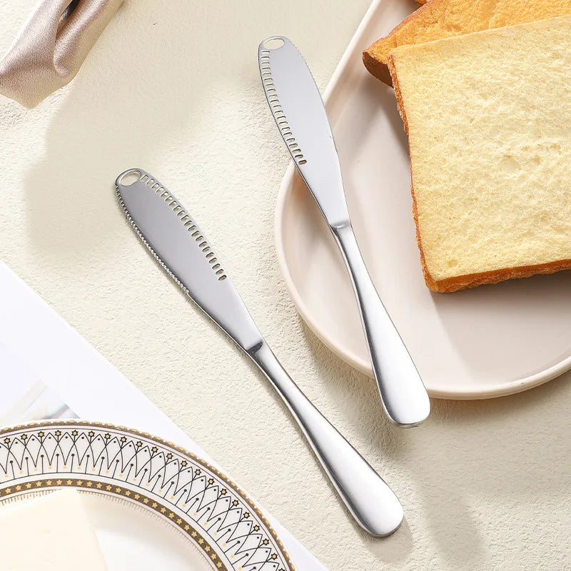 Stainless Steel Cheese & Butter Knife – Jam & Cream Spreader Cheese Spreader Knife Axl