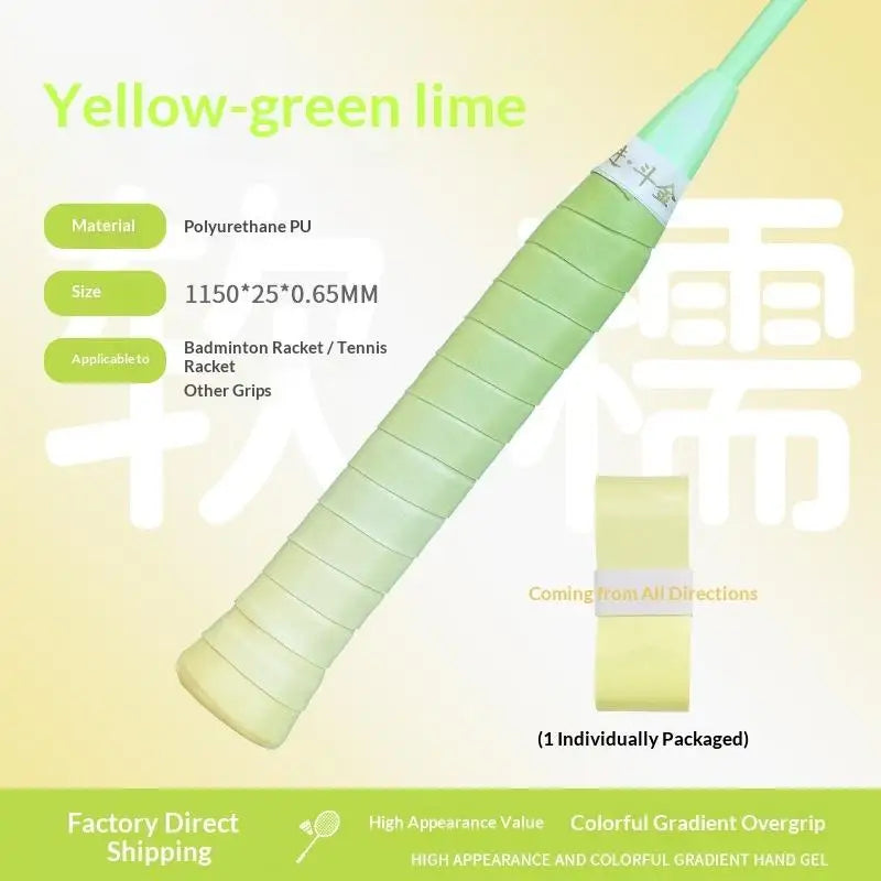 Gradient Badminton Racket Overgrip – Anti-Slip & Sweat Absorbent Racket Overgrip Tape Axl N