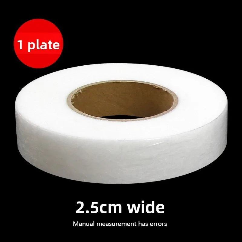 Iron-On Hem Tape – Double-Sided No-Sew Fabric Hemming Strip Iron-On Hem Tape Axl 2.5cm-1pcs