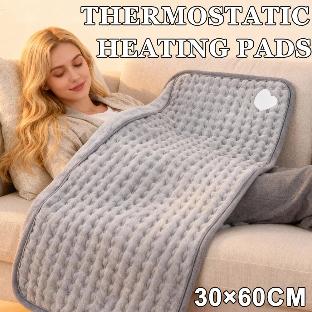 30×60cm Electric Heated Blanket – 9-Level Temp & Timer Electric Heated Blanket Axl