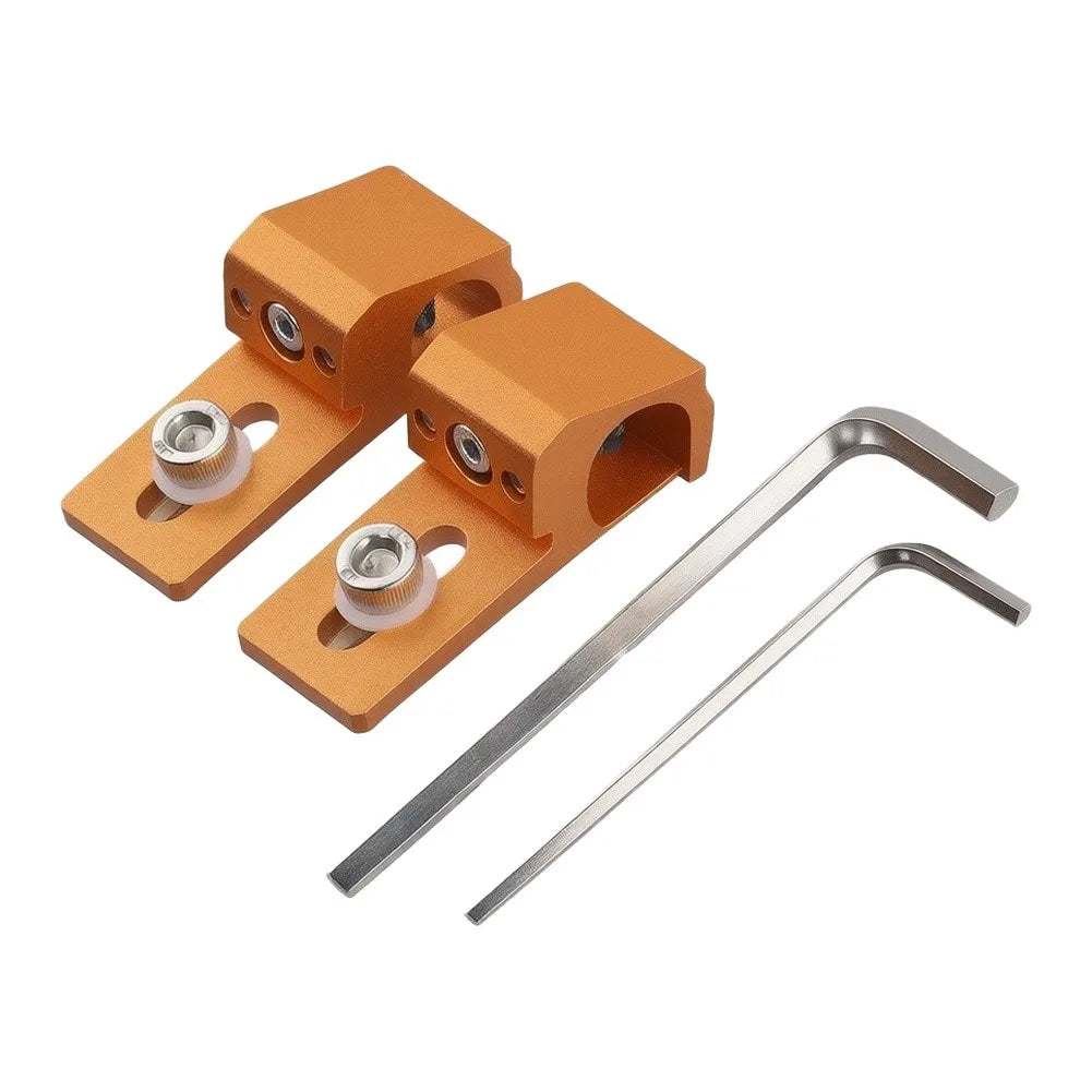 CNC Hold Down Clamps T-Track Side Pressure Plate Kit (2 Pc) CNC Workholding Clamps Axl