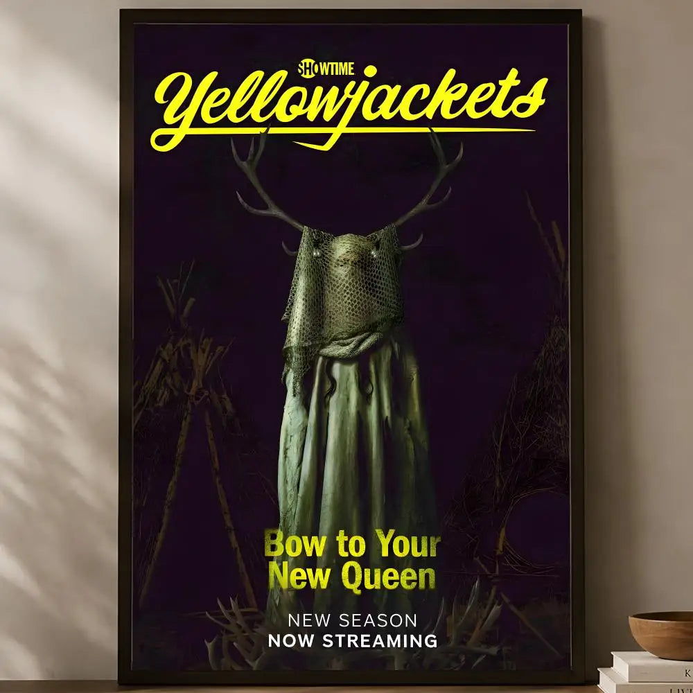 Yellowjackets Show Poster – Self-Stick Waterproof HD Wall Art Wall Art Poster Axl