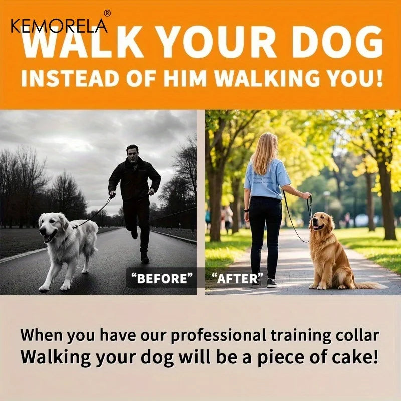 KEMORELA Stainless Steel Twist Chain Dog Training Collar Dog Training Collar Axl