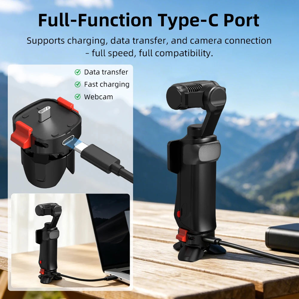 Magnetic Charging Tripod Stand for Insta360 Luna Ultra Camera Tripod Stand Axl