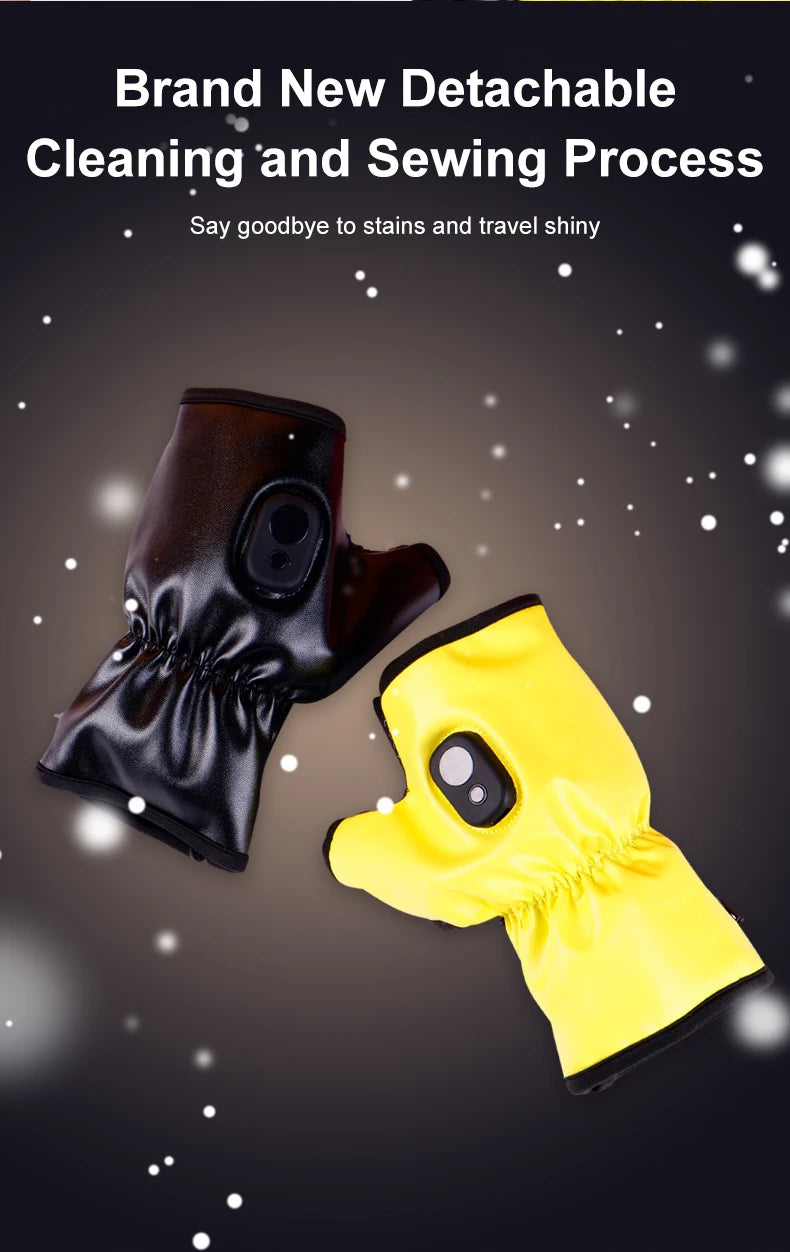 USB Rechargeable Heated Gloves – 3-Level Warmth, 2 Pack Heated Gloves Axl