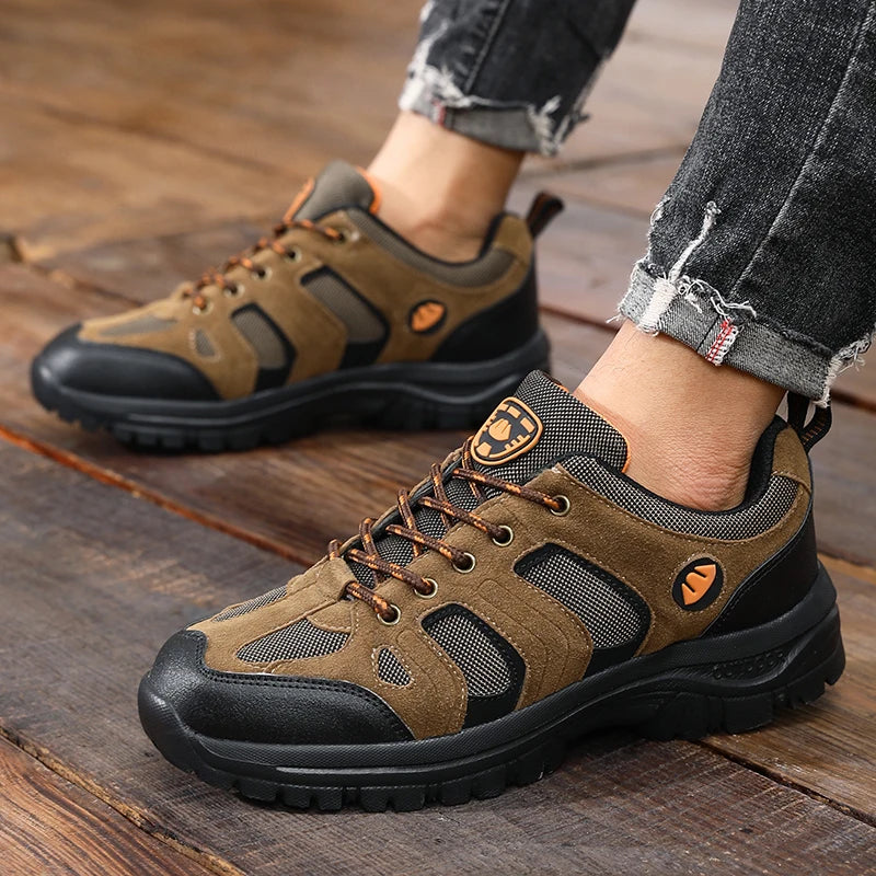 Men's Anti-Slip Breathable Hiking Sneakers | Trail Camp Shoes Hiking Sneakers Axl