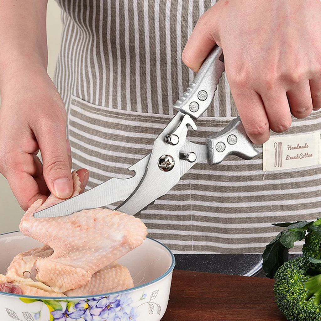 Heavy Duty Stainless Steel Kitchen Shears | SHENJIU Kitchen Shears Axl