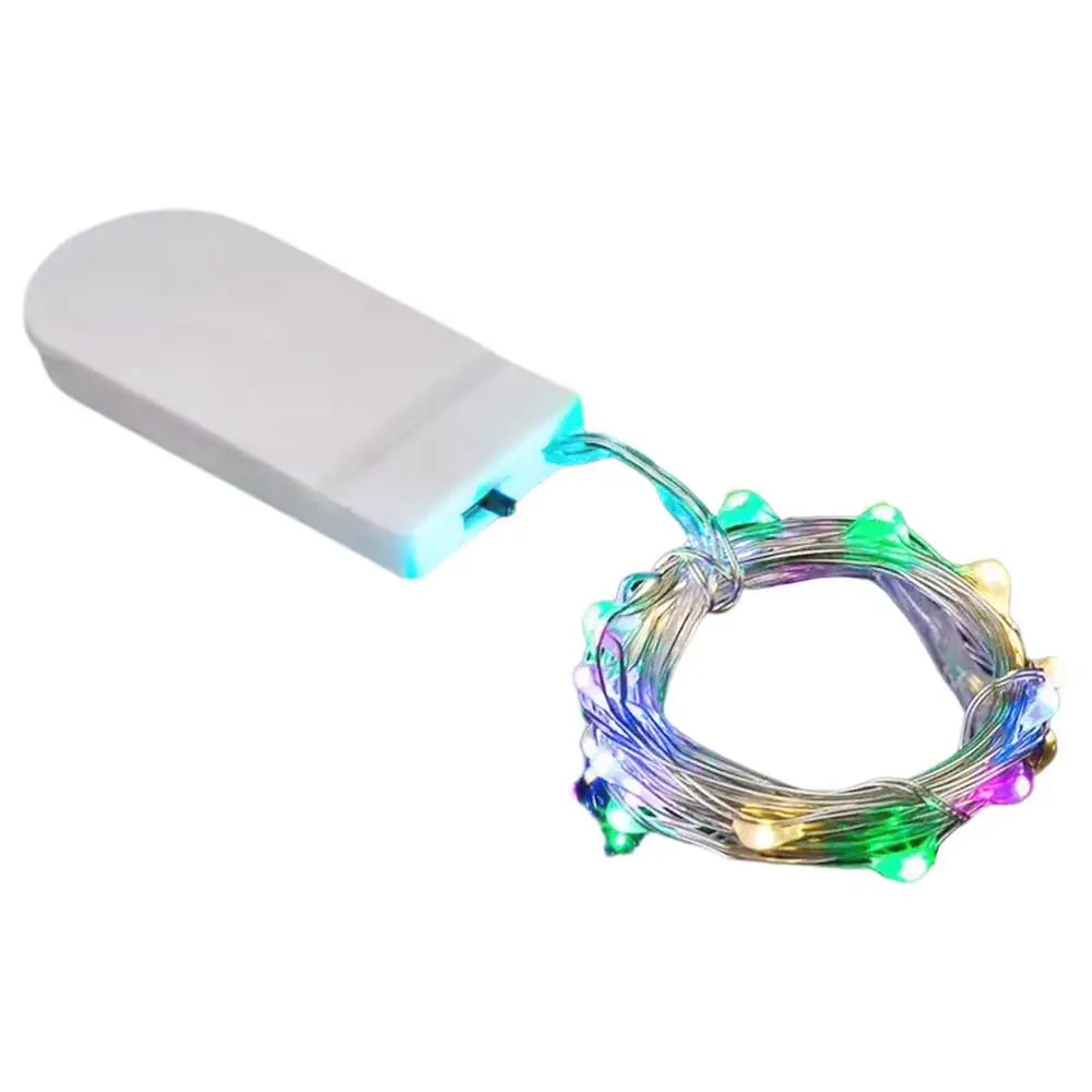 Battery Fairy String Lights – 1M 10 LED Copper Wire Twinkle LED String Lights Axl colorful