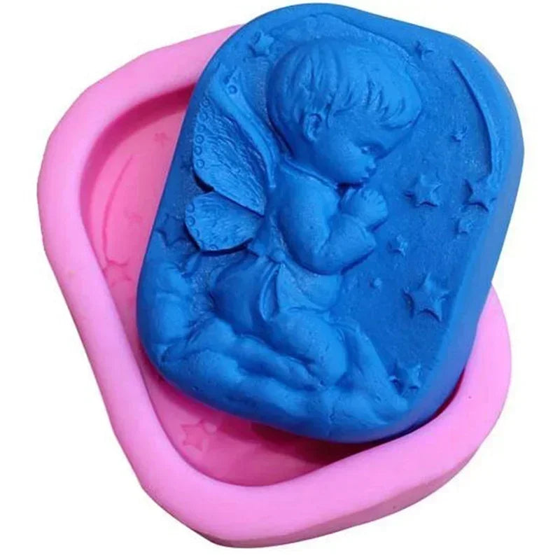 Angel Girl Silicone Soap Mold – Cake, Pastry & Ice Mould Silicone Baking Mold Axl