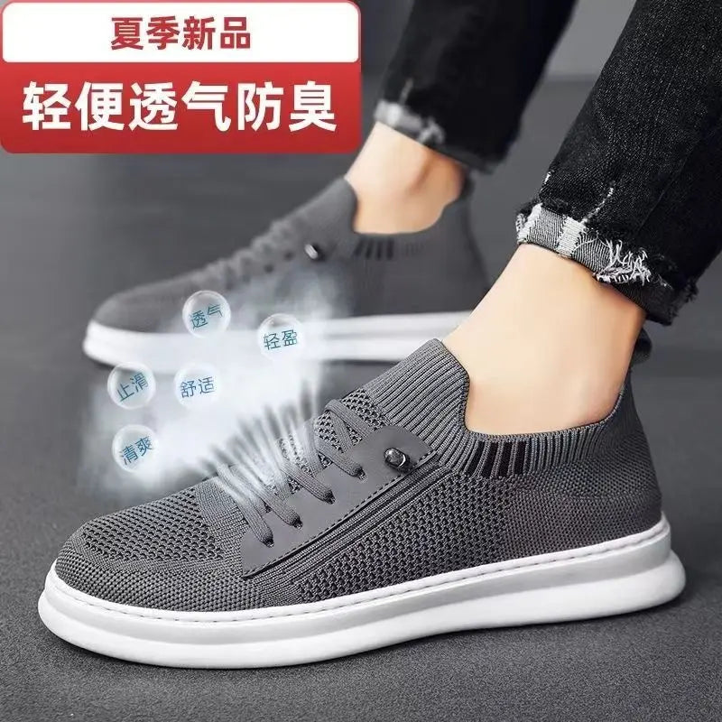 Men's Breathable Lightweight Canvas Casual Sports Shoes Men's Casual Shoes Axl