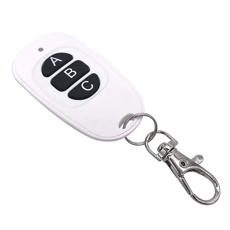 433MHz Wireless Remote Switch – 1-4 Key EV1527 Learning Code Wireless Remote Switch Axl ABC