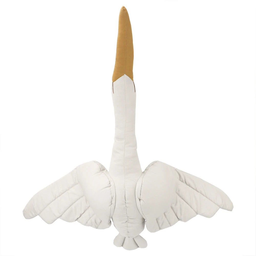 Swan Plush Wall Hanging – Nursery & Baby Room Decor Ornament Nursery Wall Hanging Axl