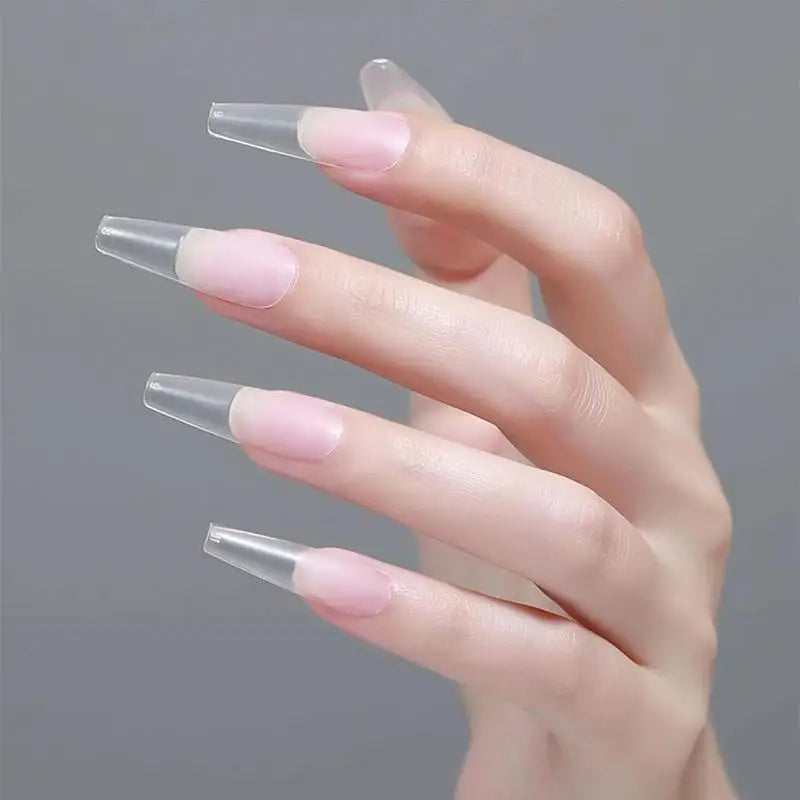 100 Pcs Press On False Nail Tips – DIY Nail Extensions Press On Nail Tips Axl