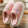 Men's Cotton Winter Slippers – Warm Anti-Slip Indoor Home Shoes Men's Slippers Axl Pink 38-39