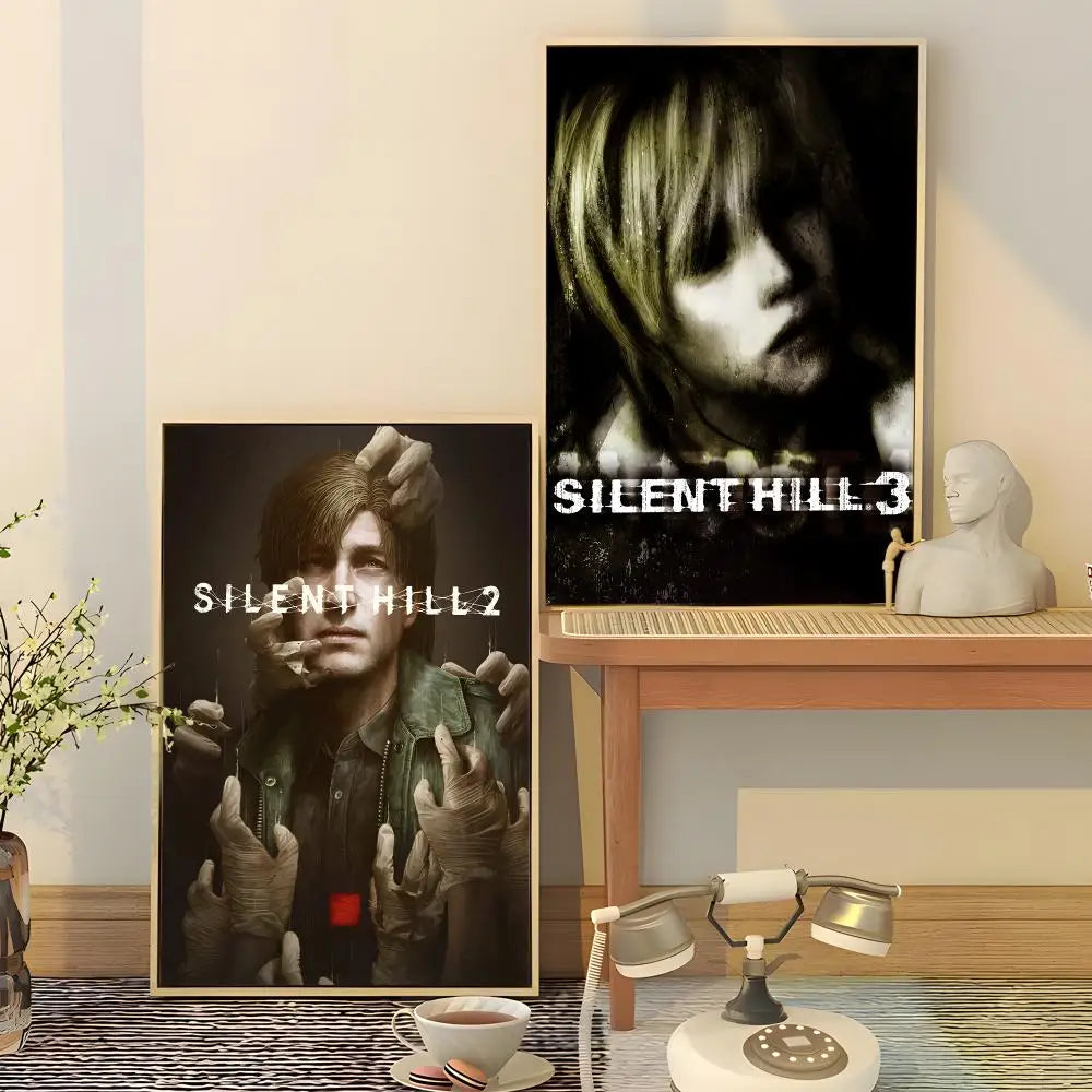 Silent Hill Poster – HD Waterproof PVC Wall Sticker Decor Wall Sticker Poster Axl