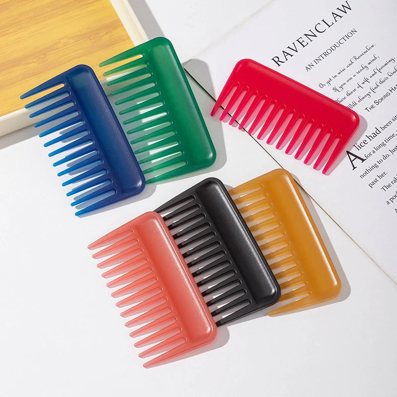 Large Wide Tooth Detangling Comb – Heat-Resistant Hair Styling Wide Tooth Comb Axl