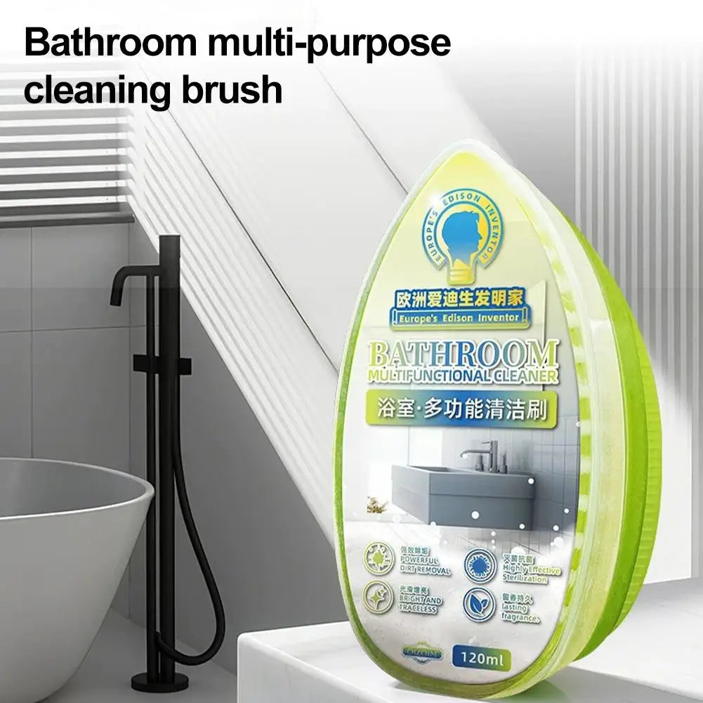 Anti-Scratch Sponge Cleaning Brush with Liquid Compartment Cleaning Sponge Brush Axl