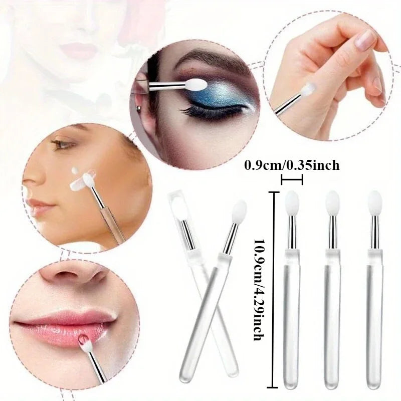 Nail Powder Application Brush – Reusable Nail Art & Lip Tool Nail Art Brush Axl