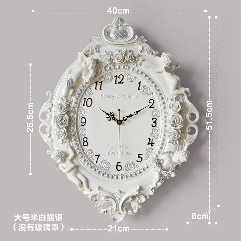 Nordic 3D Large Silent Wall Clock – Modern Home Decor Wall Clock Axl Style A Large