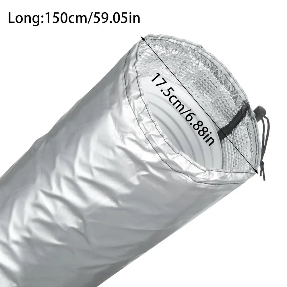 Portable AC Hose Insulation Sleeve – Waterproof Washable Cover AC Hose Cover Axl As show