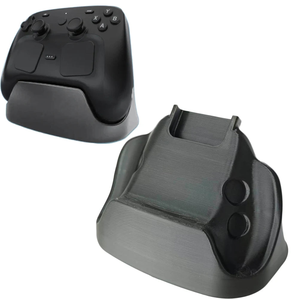Steam Controller 2026 Vertical Stand | 3D Printed PLA+ Desktop Mount Controller Stand Axl