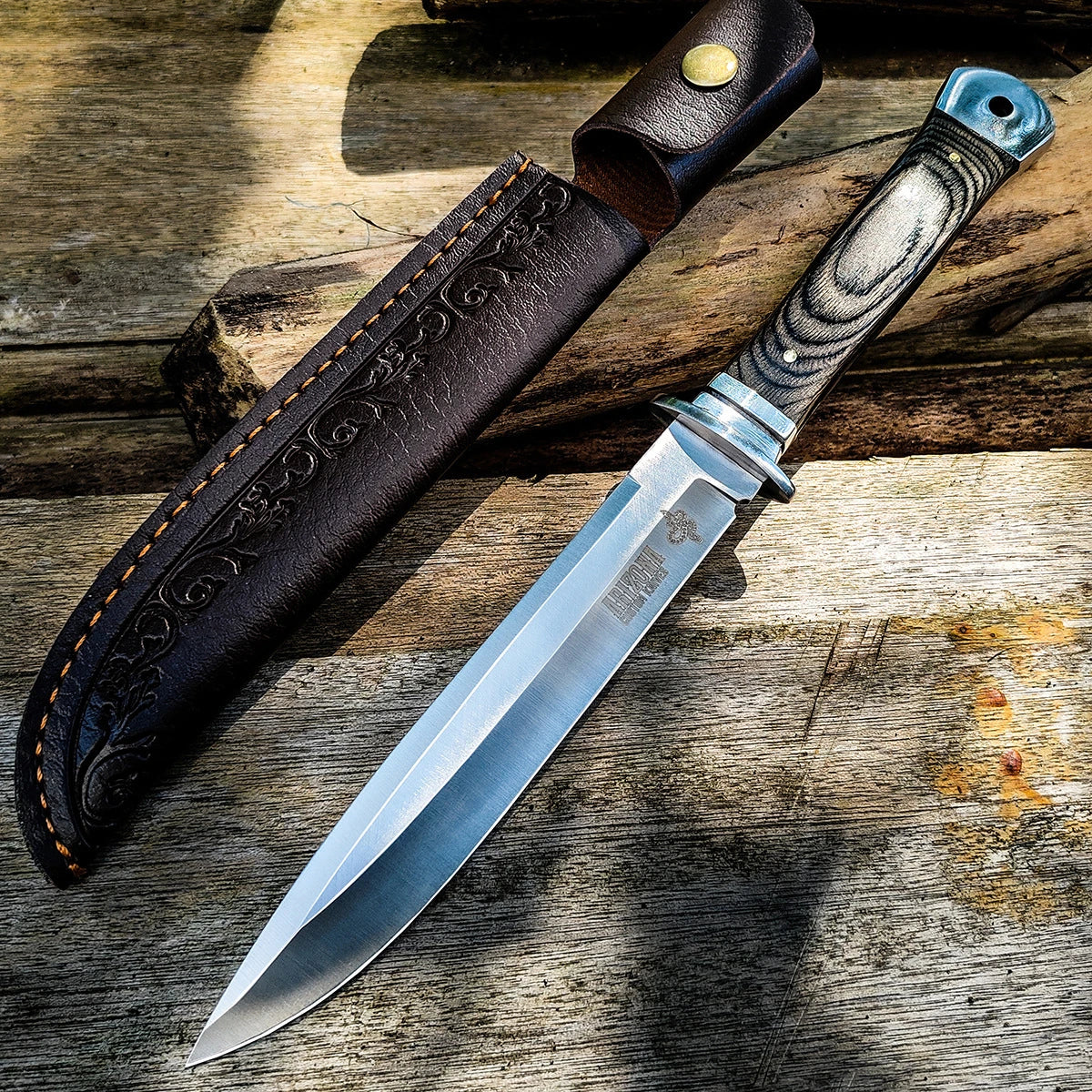 Heavy-Duty Kitchen Knife – 5Cr13 Steel & Pakkawood Handle Chef Kitchen Knife Axl