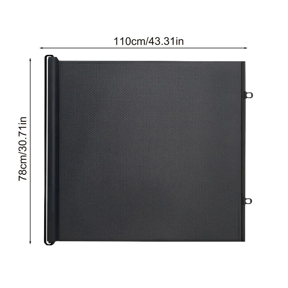 Retractable Mesh Pet Gate – No-Drill Door & Stair Barrier Retractable Pet Gate Axl small