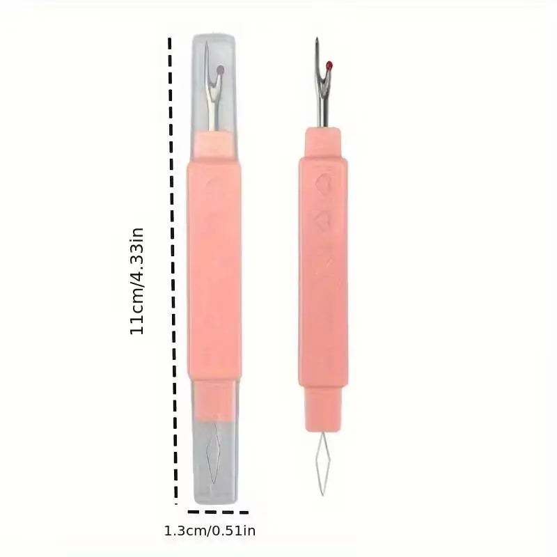 2-Pack Needle Threader & Thread Picker Set with Case Needle Threader Set Axl