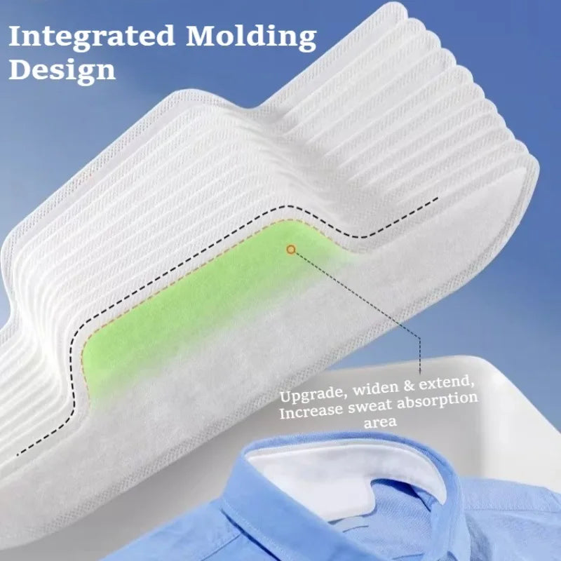 10-Pack Disposable Collar Sweat Pads – Hat & Shirt Neck Liner Collar Sweat Liner Axl
