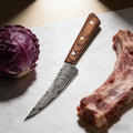 Hand Forged Damascus Timascus Chef Knife Blank Blade – DIY Knife Blank Blade Axl Boning Knife